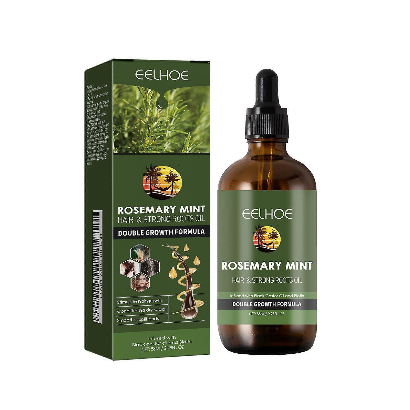 Eelhoe Rosemary Mint Scalp Olejek wzmacniający włosy z olejkami eterycznymi Biotyna