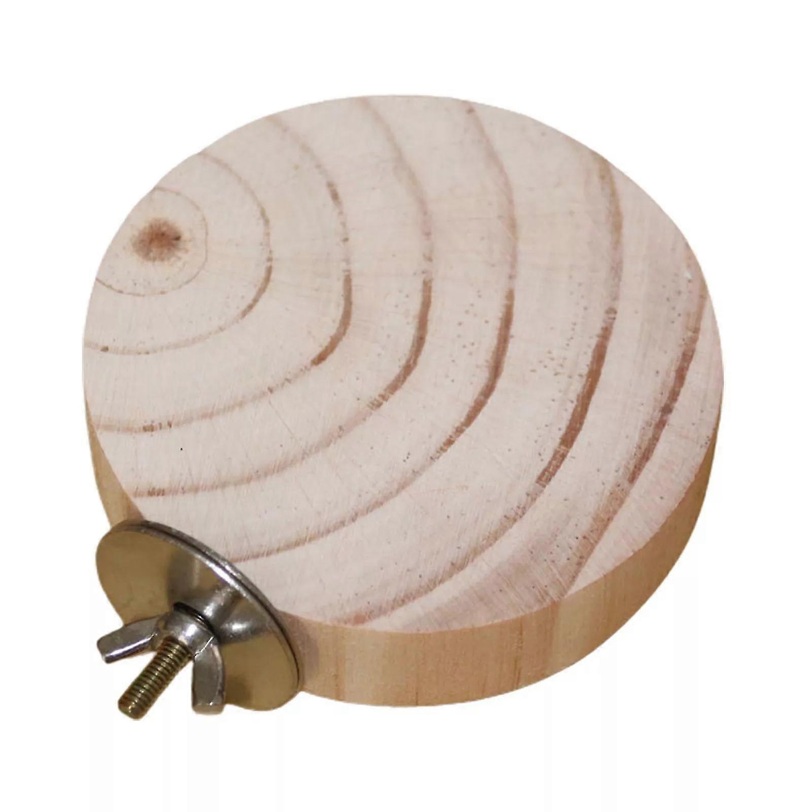 Circular Bird Platform Station Board for Springboard Bird Toys