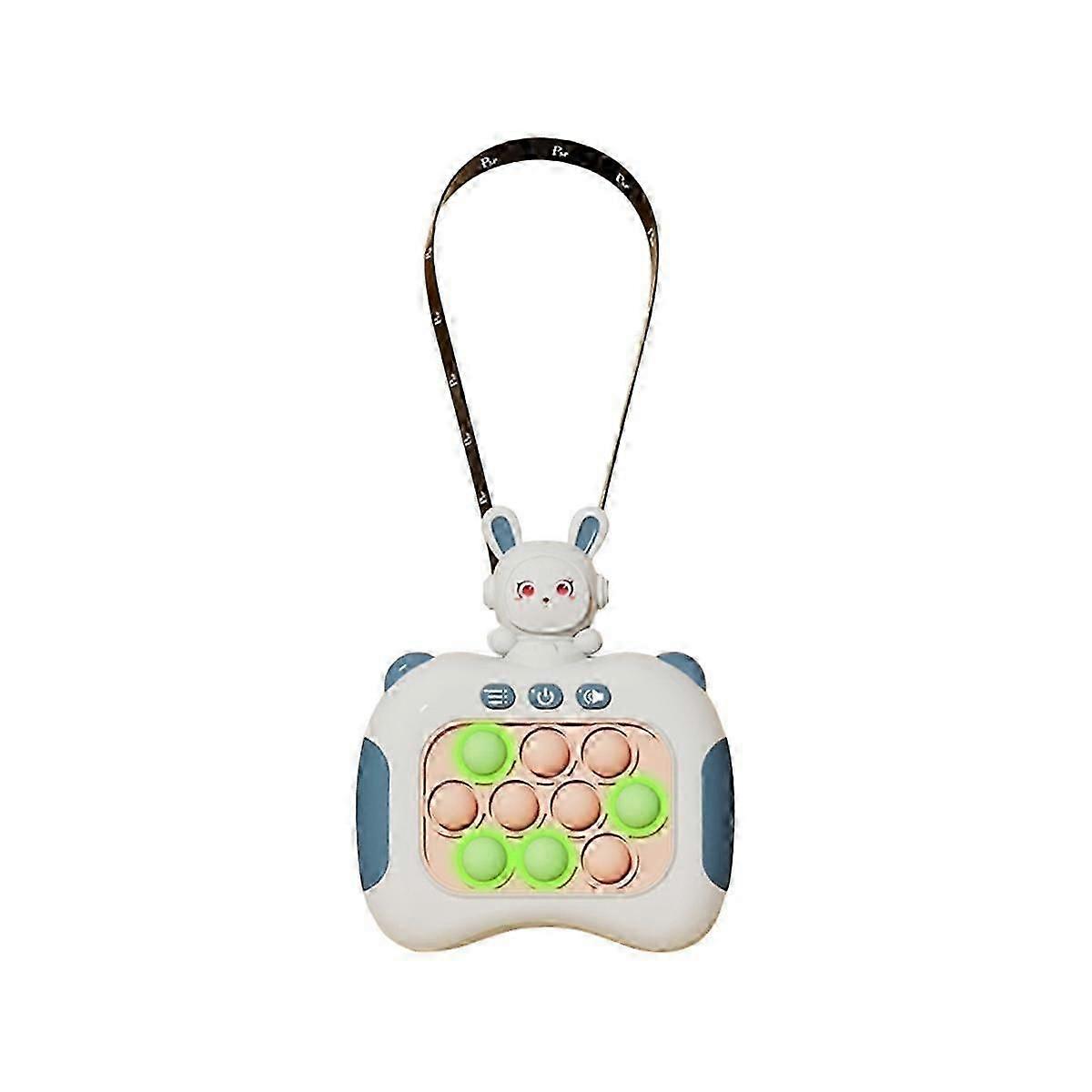 Quick Push Bubble Game Fidget Game Handle Anti-stress Toys With Led Game Machine Relieve Stress Toy