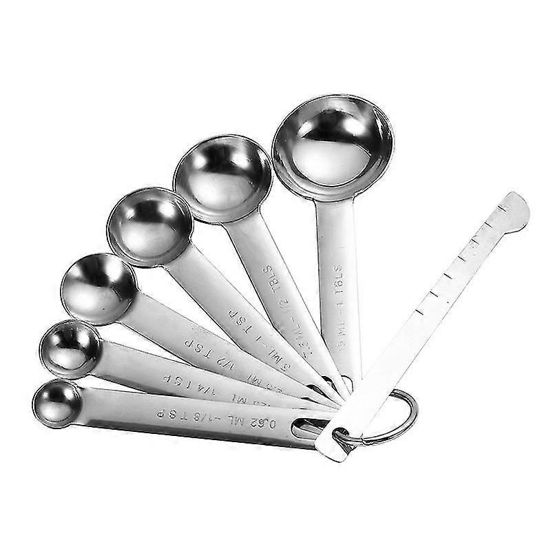 Measuring Spoons, Stainless Steel Measuring Spoons Cups Set, Small Tablespoon , For Gift Measuring Dry And Liquid Ingredients