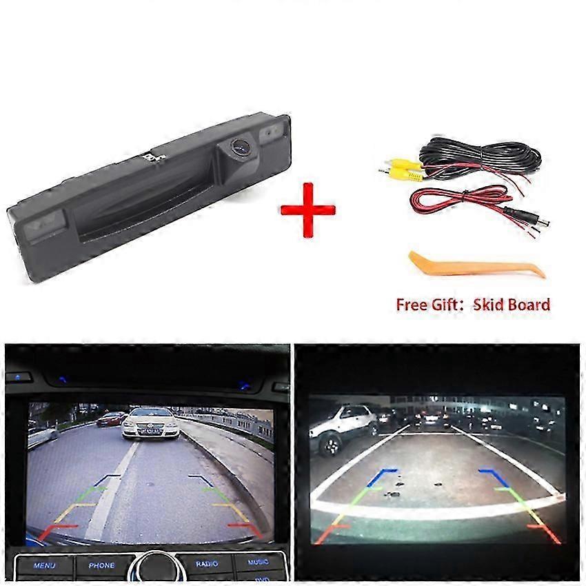 HD Trunk Handle Camera For Ford Focus Mk4 C519 2018 2019 2020 2021 CCD Night Vision Waterproof Backup Reverse Rear View Camera