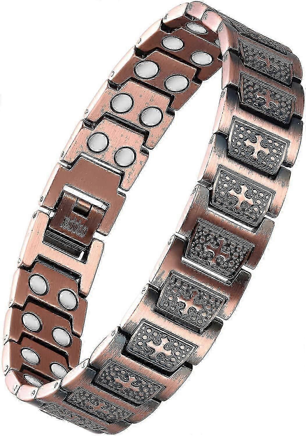 関節炎の痛みを和らげる磁気ブレスレット 99.99%純銅ブレスレット