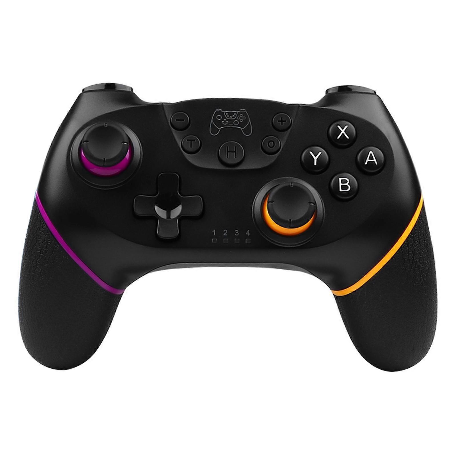 For Nintendo Switch Pro Wireless Bluetooth Handle with Macro Programming & Somatosensory Wake-up