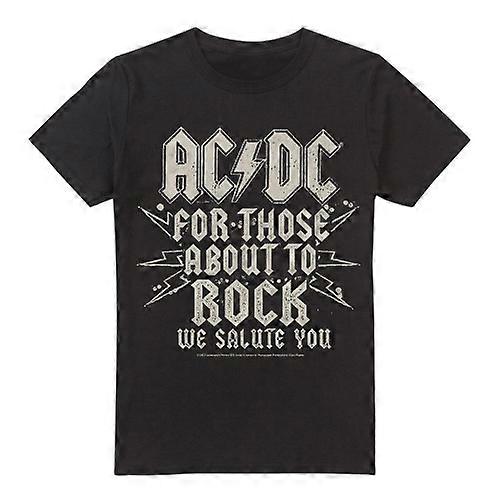 AC/DC Mens Salute T-Shirt