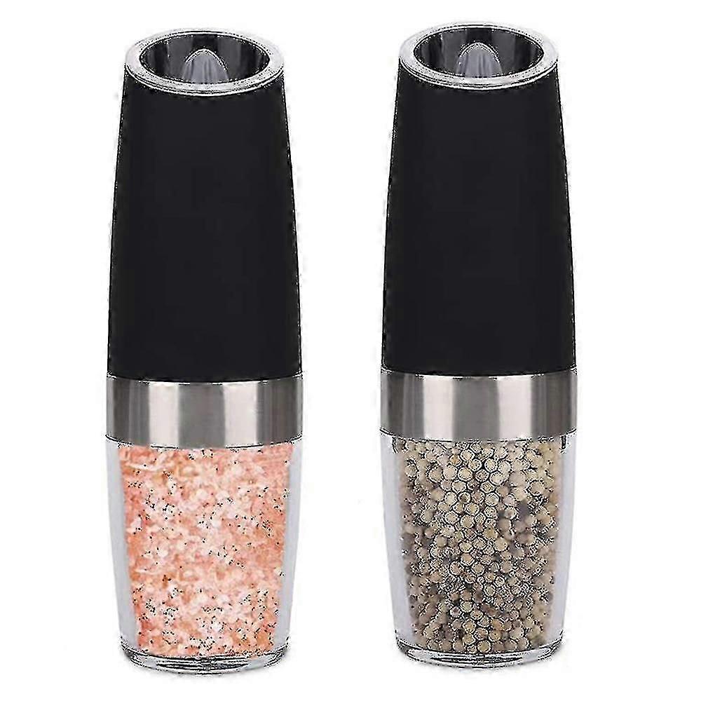 2pcs Electric Pepper Grinder Or Salt Mill,adjustable Coarseness-ce