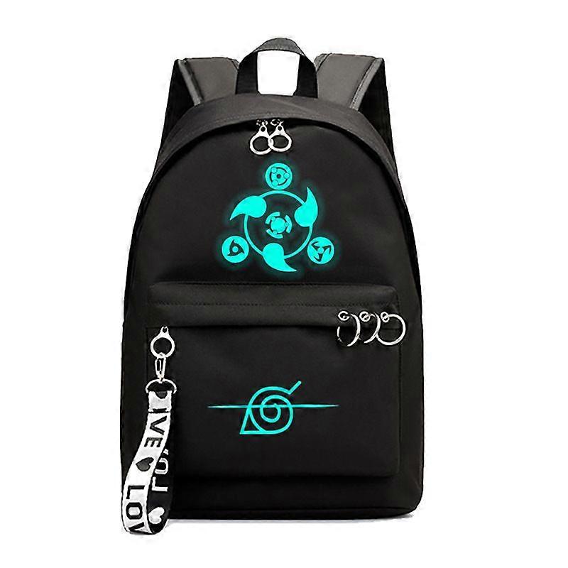 Naruto ryggsäck Studenter Pojkar Flickor tillbaka till skolan Väskor Tonåringar mode USB Ryggsäck tecknad Naruto tryckta skolväskor