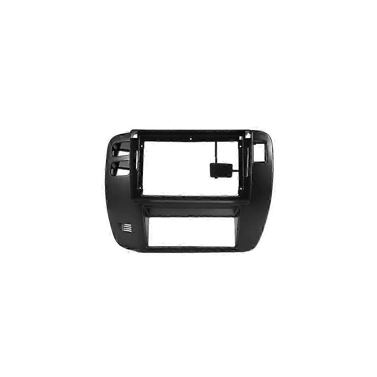 パトロール用高品質9インチラジオフェイシア1997-2005ビデオダッシュパネルプレーヤーオーディオ2 DINステレオフレームマウントキットケーブルアダプター