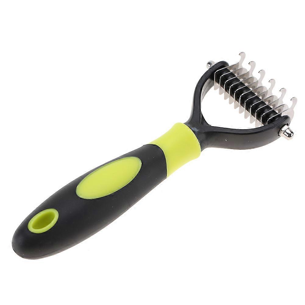 Pet 2 Sided Professional Knot Comb Brush Dog Cleaning Hair Removal Combs Grooming Tool
