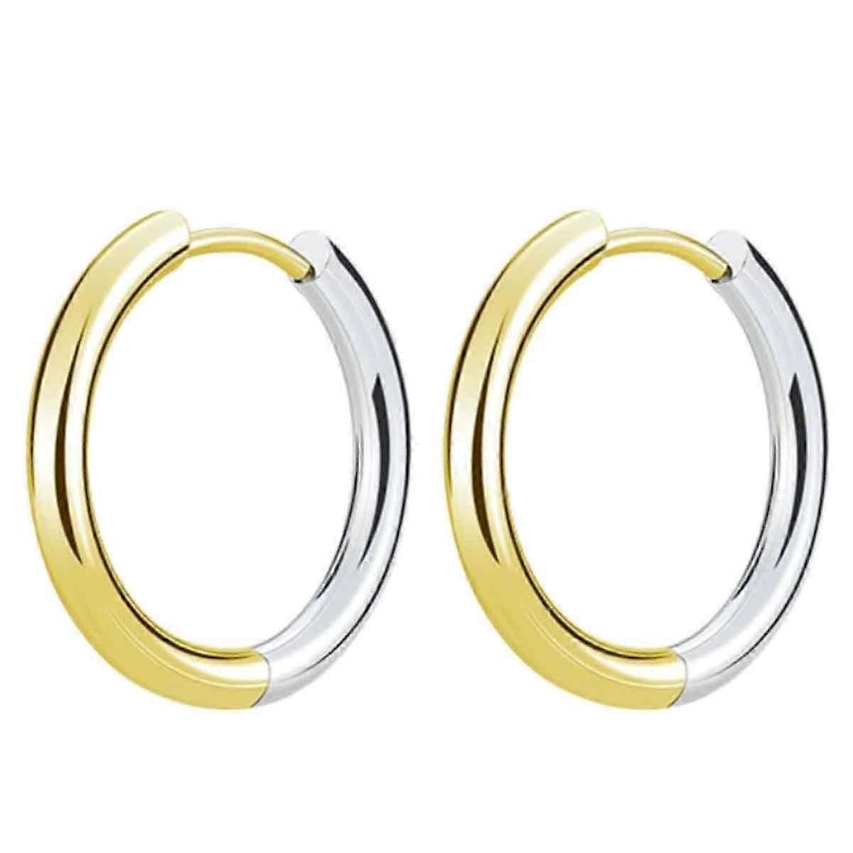 earrings, steel, electroplating, gradient