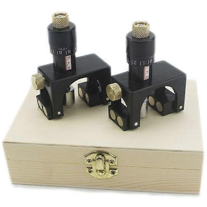 2pcs Flat Planers Cutter Alignment Tool Precise Positioning Planers Calibration Setting Adjustable Height Molder