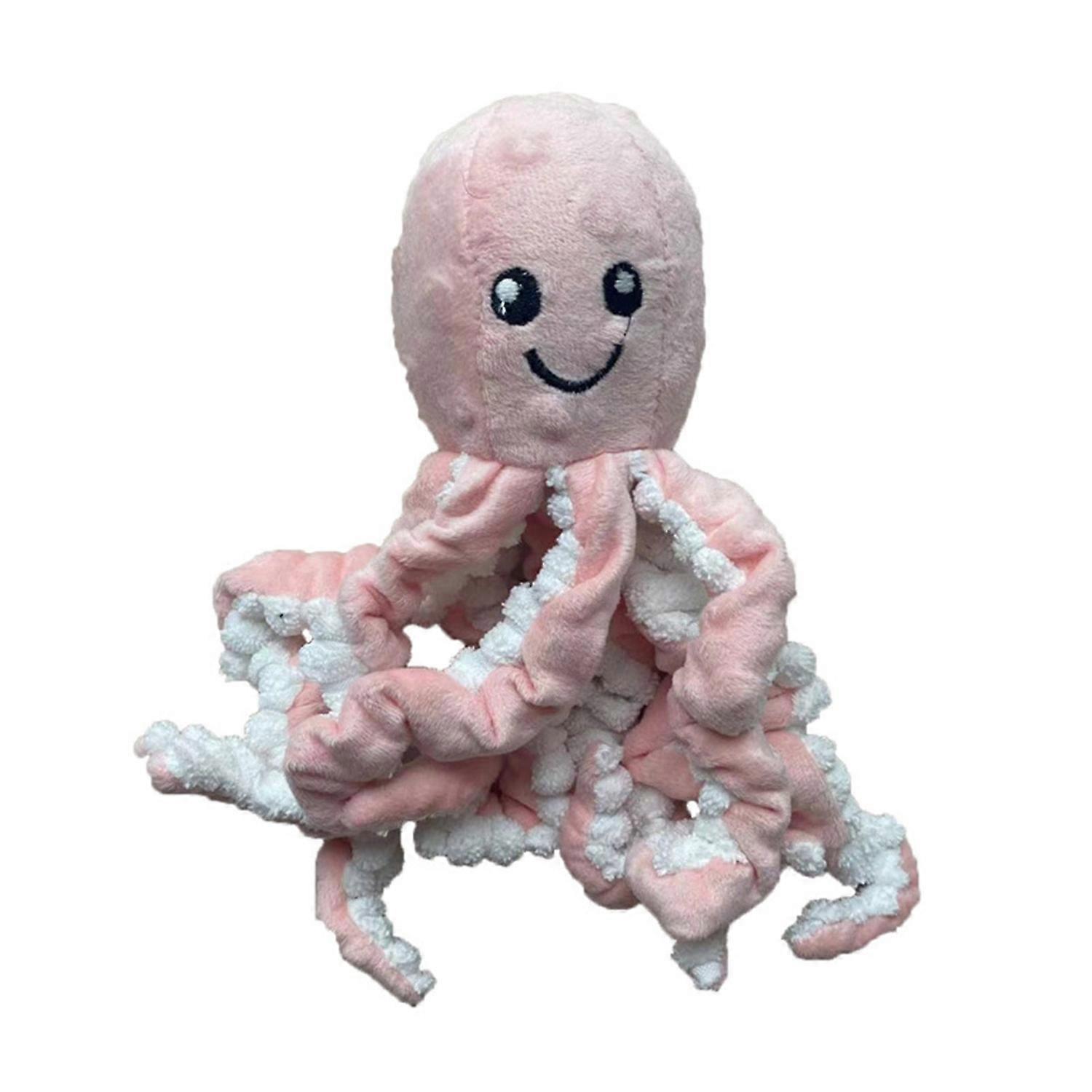 Squeaky Octopus Dog Toys Interactive Stuffed Octopus Dog Chew Toy for Aggressive Chewers Soft Plush