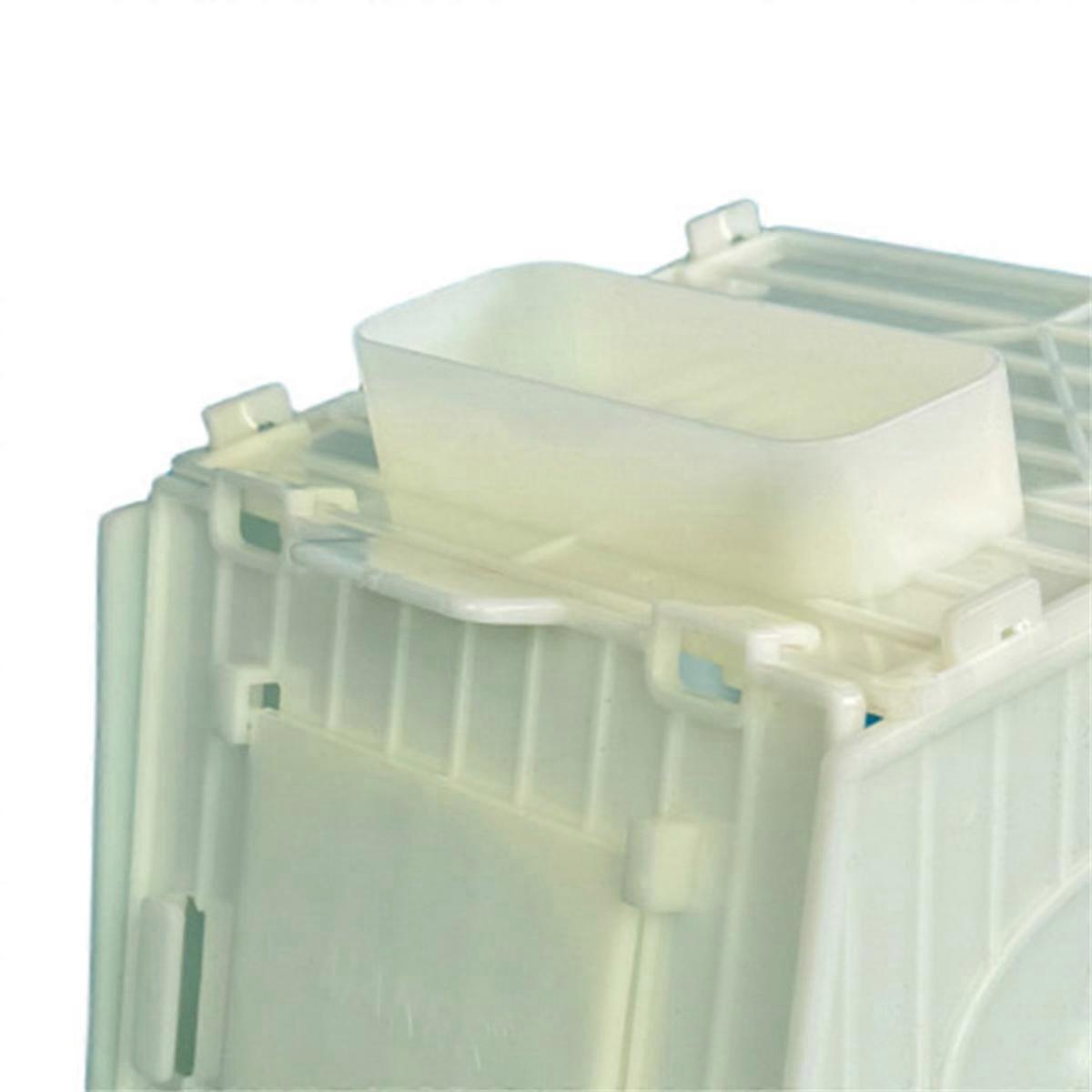 鸟笼鸟屋鹦鹉笼白色高品质塑料宠物燕窝可拆卸