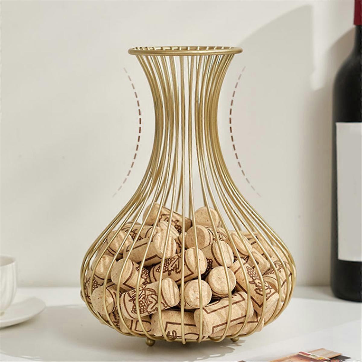 Metal Wine Cork Display Holder, Wine Stopper Collector