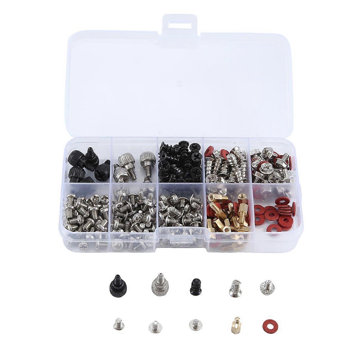280PCS Computer Screw Standoffs Kit M3.5 M5 Motherboard Mount Screw
