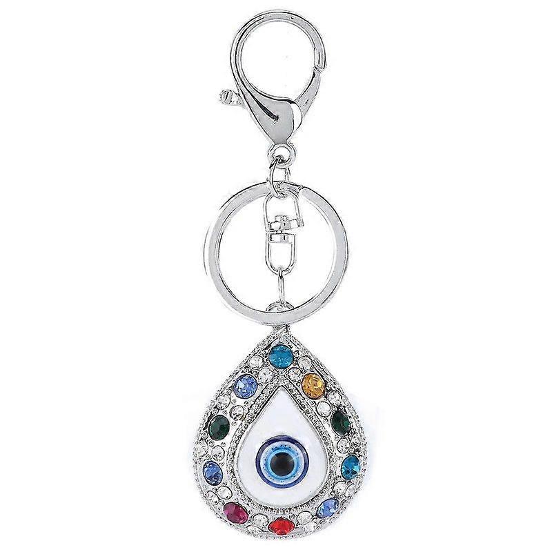 Evil Eye Keychain Durable Portable Colorful Keychain for Handbag Hooks Home Decoration Gifts
