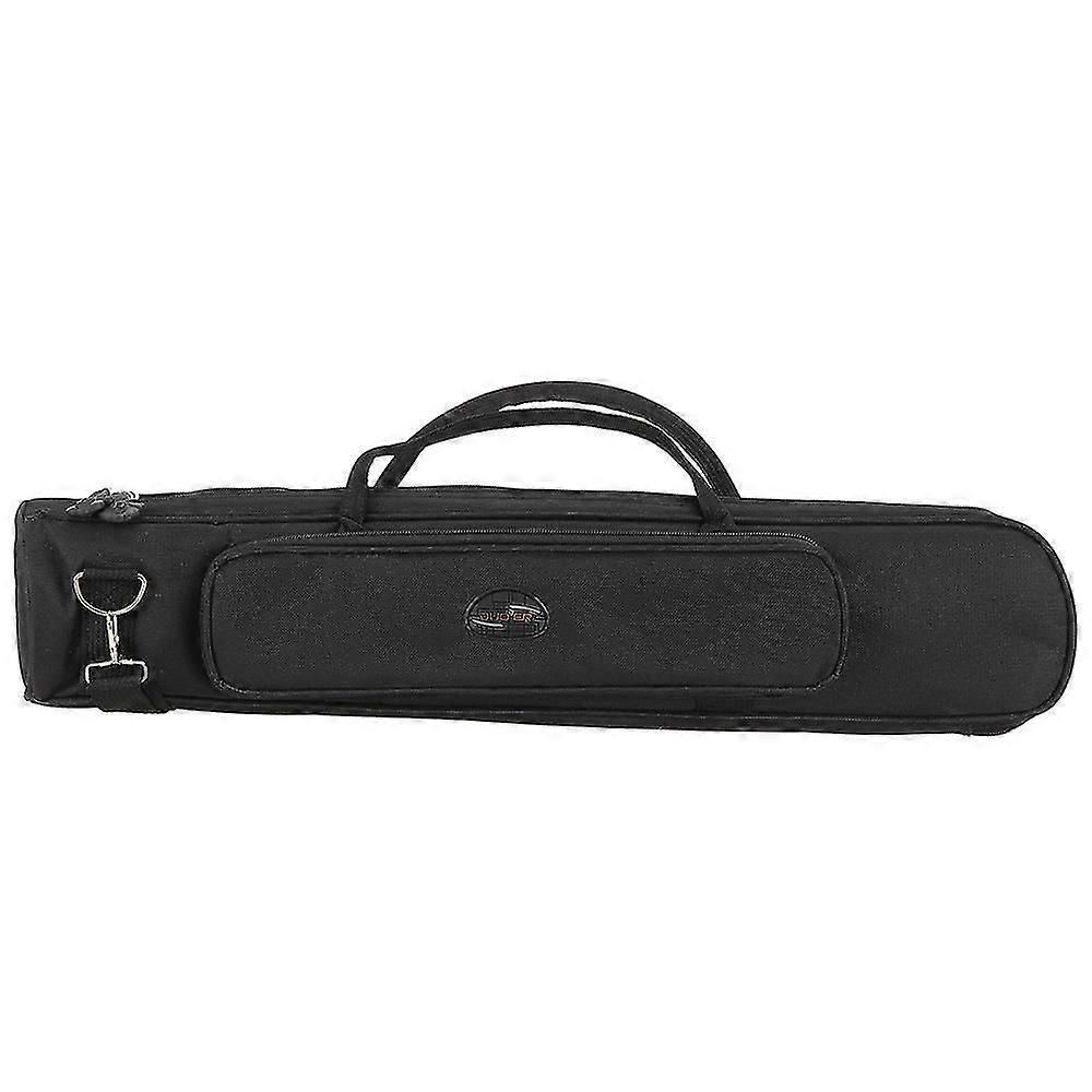 Soprano Saxophone Sax Bag Case Straight Type Thicken Padded Foam Non-woven Inner Cloth With Adjustab