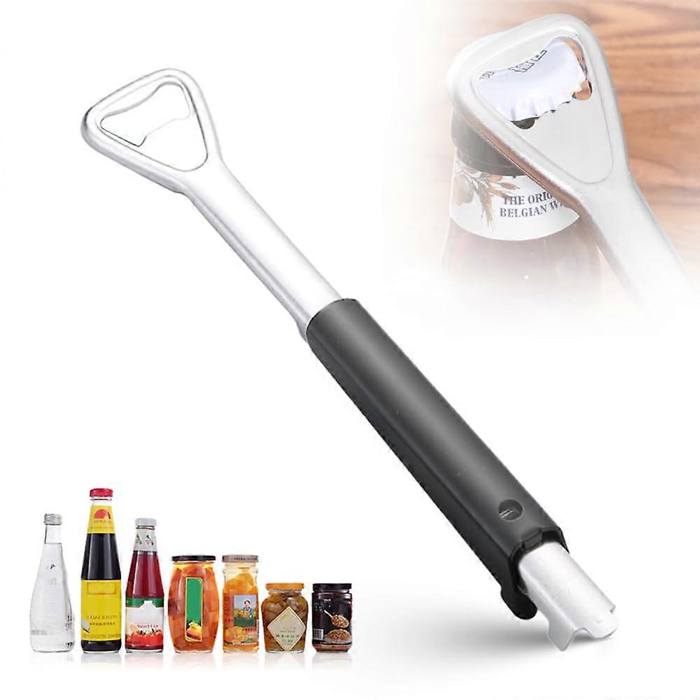 Adjustable Multi-function Jar Opener for Seniors with Injured Hands 9x1.6x0.8 Inch