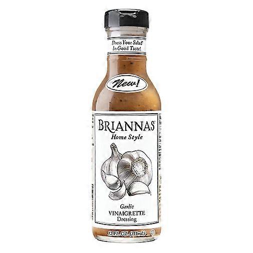 Briannas Home Style Garlic Vinaigrette Dressing