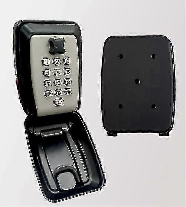 Waterproof Key Safe Box Wall-Mounted Key Box Outdoor Key Box Safe Key Box Wall-Mounted Key Safe Box-Share Access to Your Keys Safely121*95*62mm