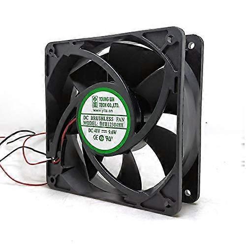 Case Fans 12038 48V Communication Device Cooling DC Fan 12CM DFB123848H 9.6W