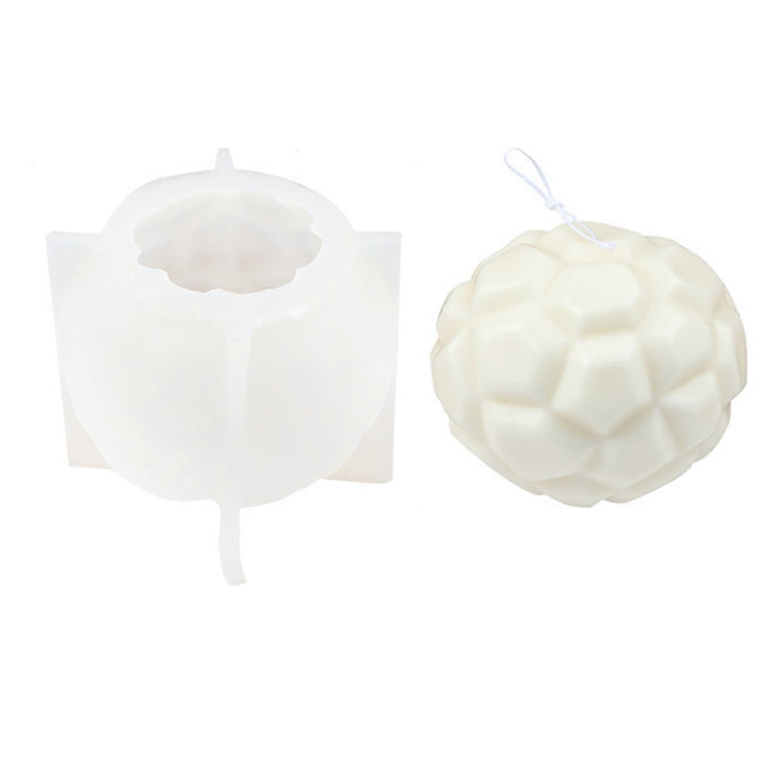 3D Dice Decoration Candle Mold European and American Classical Characters Scented Candle Material Mold Home Decoration