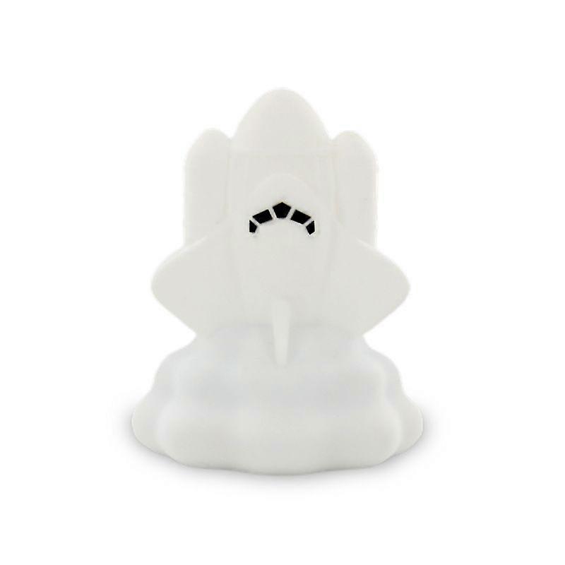 USB Rechargeable Space Rocket Silicone Smart Colorful Light