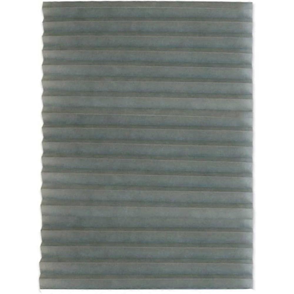 ATopoler Vertical Pleated Blinds Fabric Shade Pleated Curtain Instant Temporary Privacy Blinds Roller No Drilling Temporary Pleat Paper Blinds Window