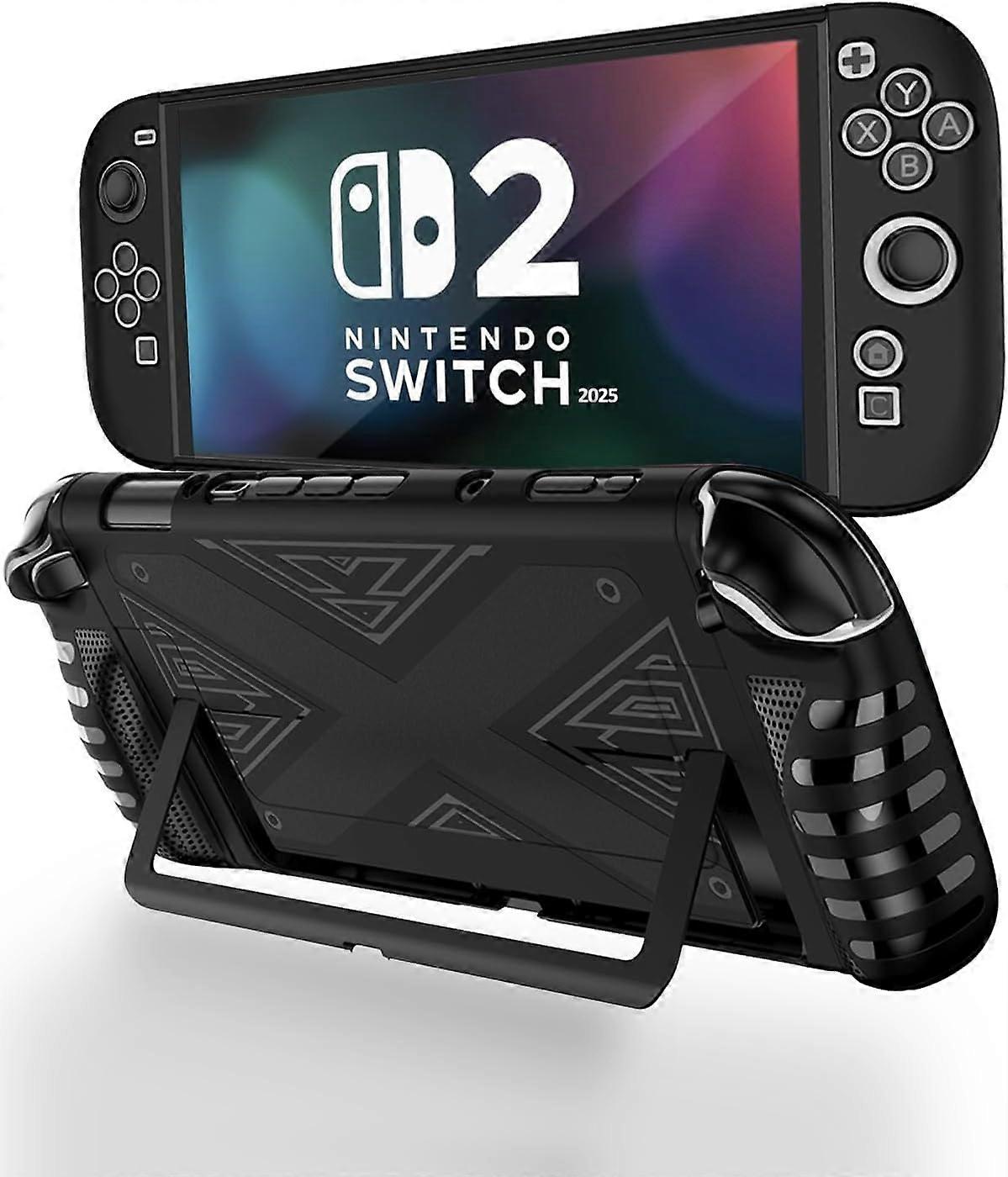 Switch 2 Game Console Protective Case - Black