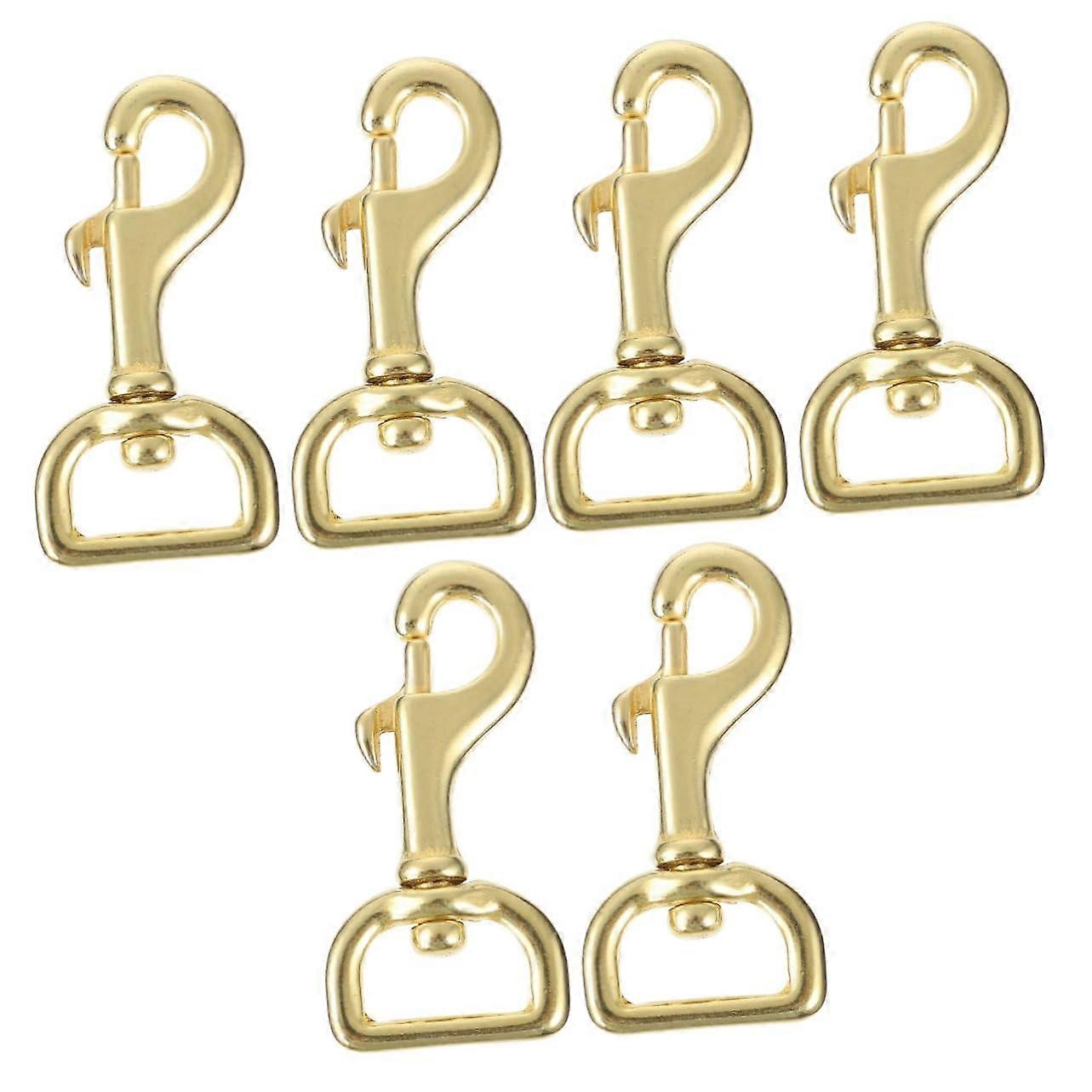 Square Bottom Rotating Snap Hook Clasps Spring Pet Buckle Swivel Eye Snap Hooks Hook for Dog Collar Snap