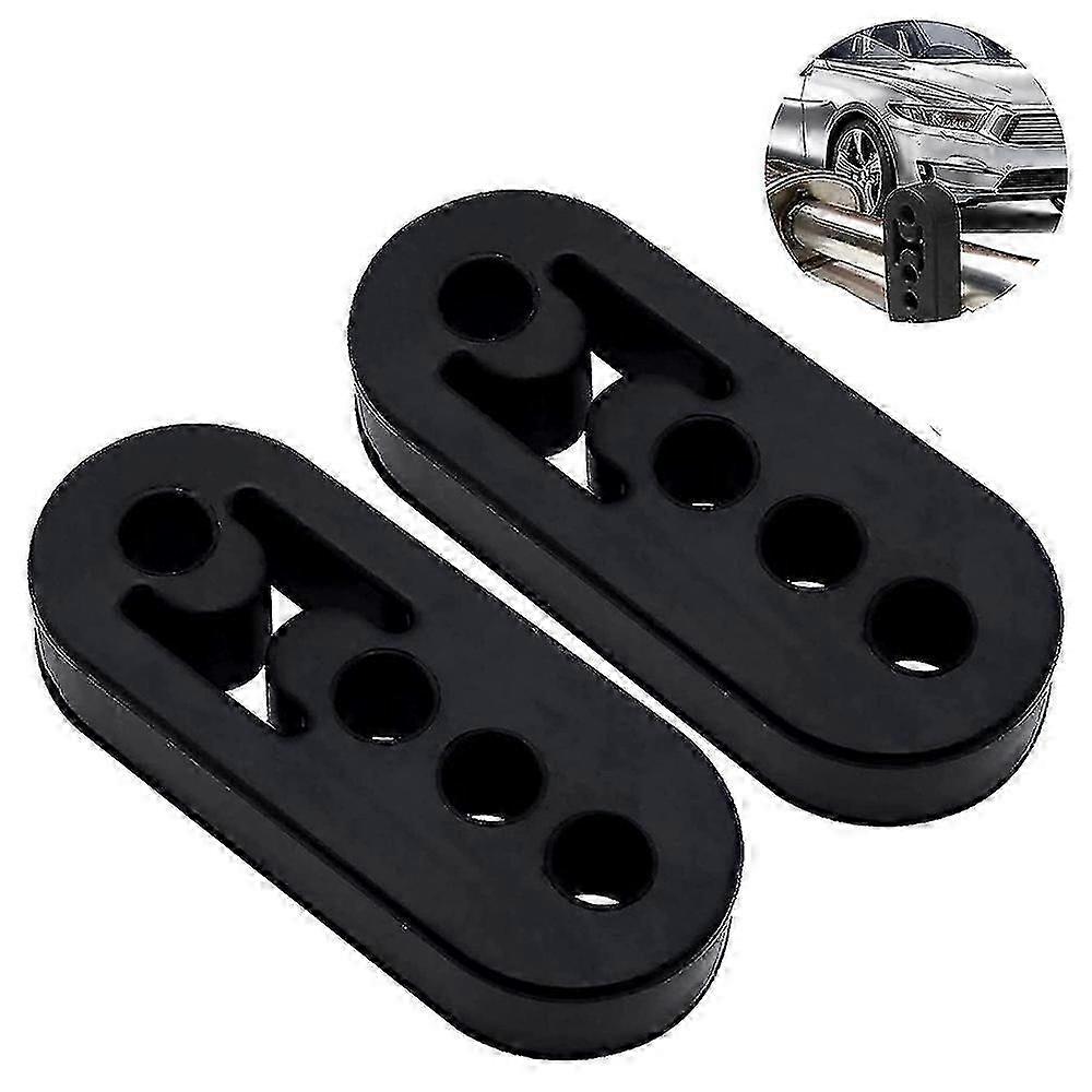 2PCS Rubber Exhaust Hanger Bushing for Muffler Mount