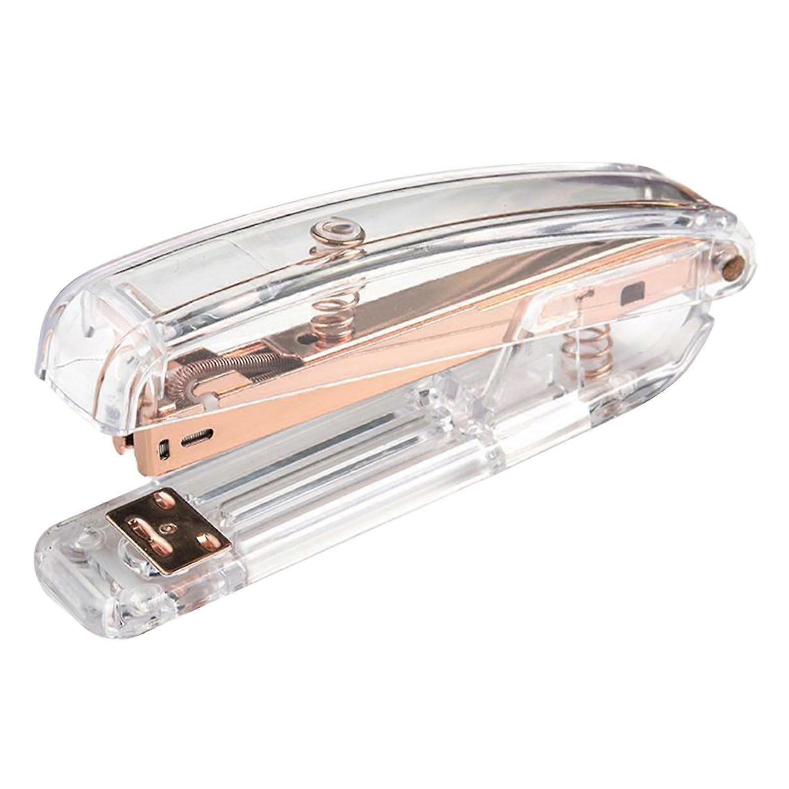 Minimalist Stapler Easy Stapling Acrylic Metal Handheld Stapler