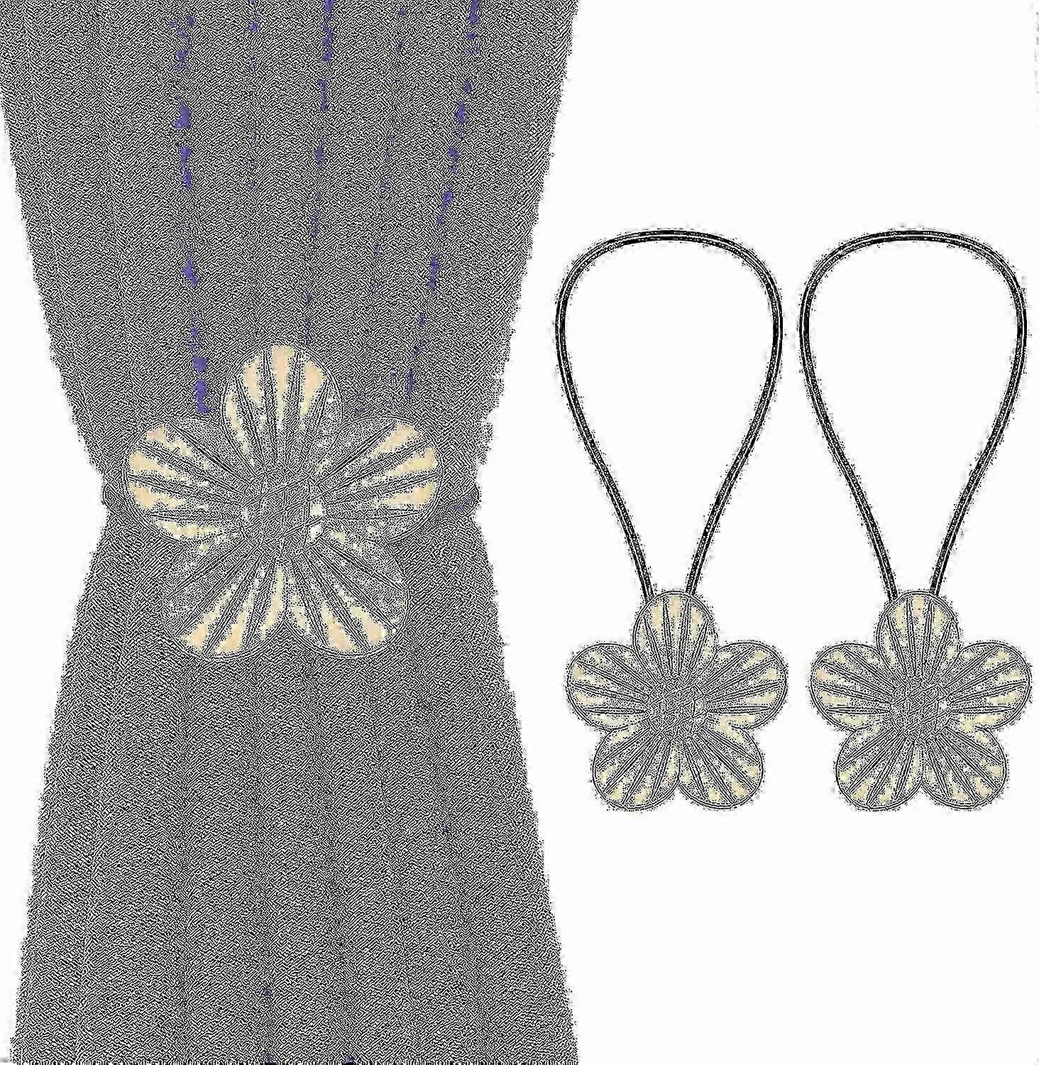 Two Curtain Straps (gold)