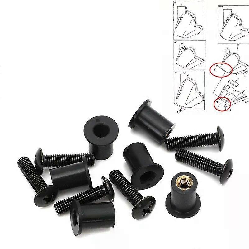 For Yamaha Apex Nytro SRX RX1 Vector Phazer V Max Windshield Screw Kit Snowmobile