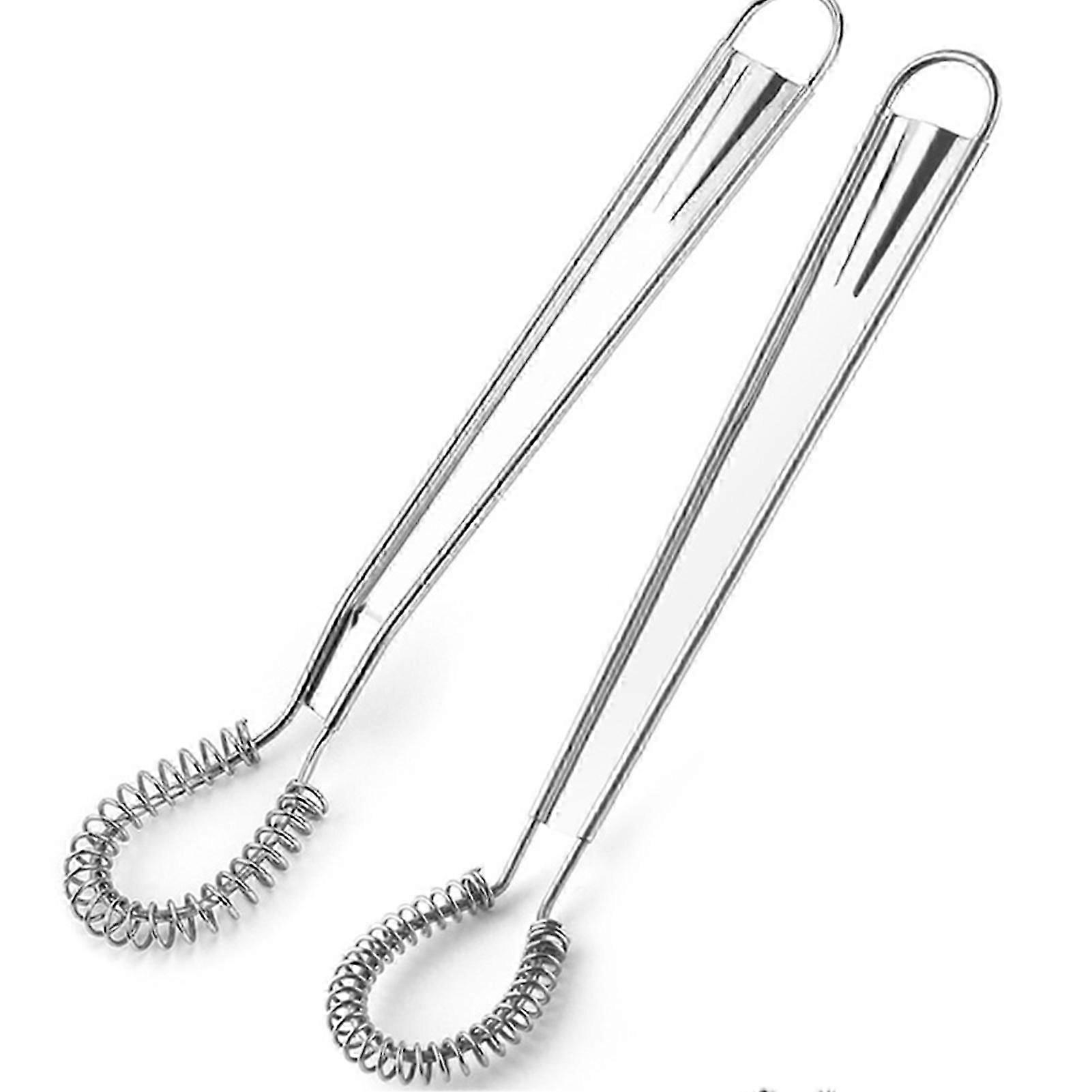 Egg Mixer Sturdy Good Elasticity Stainless Steel Hand Held Spring Whisk for Kitchen