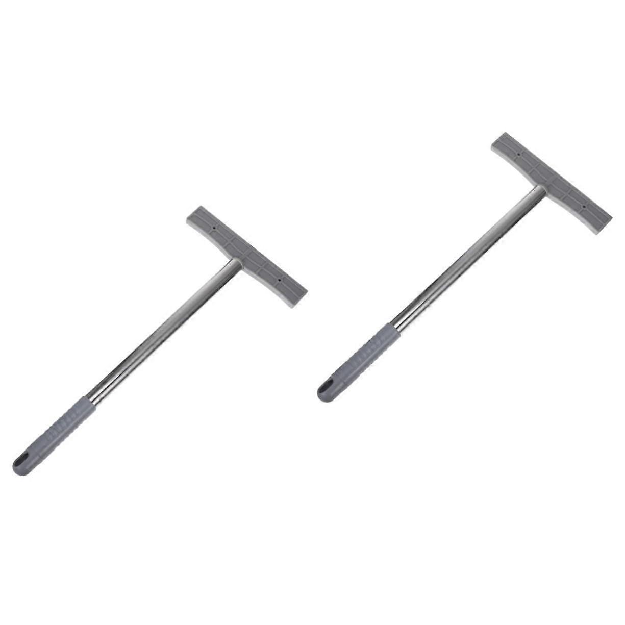 Hand Holding Card Pole Sign Holder Rod - 2pcs Durable Replacement for Handheld Welcome Sign Display, Adjustable Size