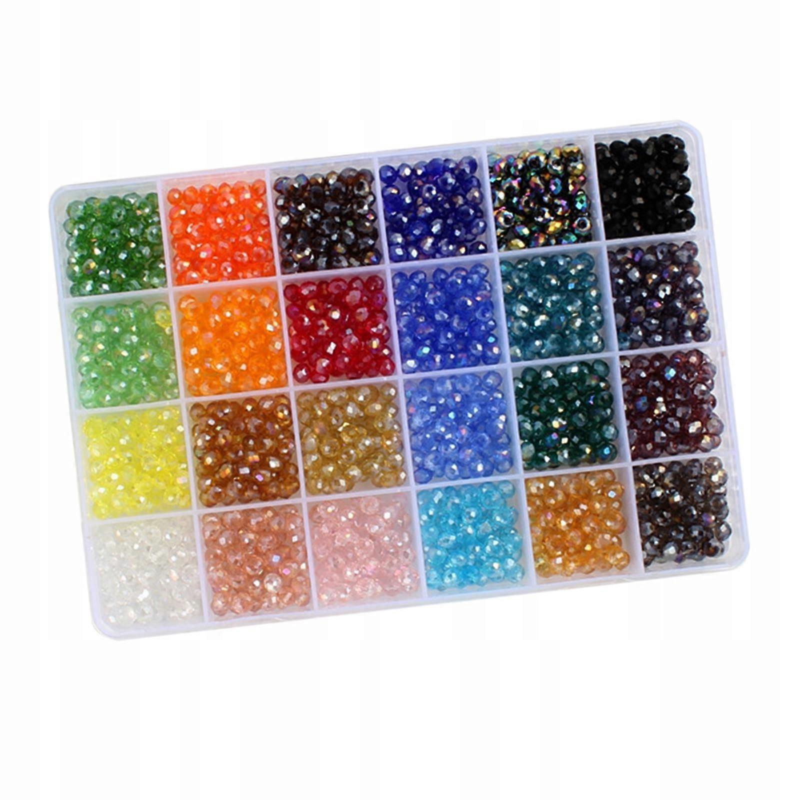 1200pcs 24 Mesh Crystal Glass Bark