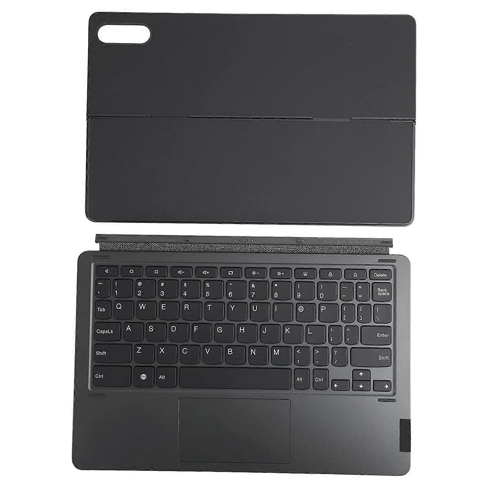Magnetic Keyboard Case for 11in Xiaoxin Pad/Pad Plus, Durable PU Leather Cover with Detachable Magnetic Keyboard