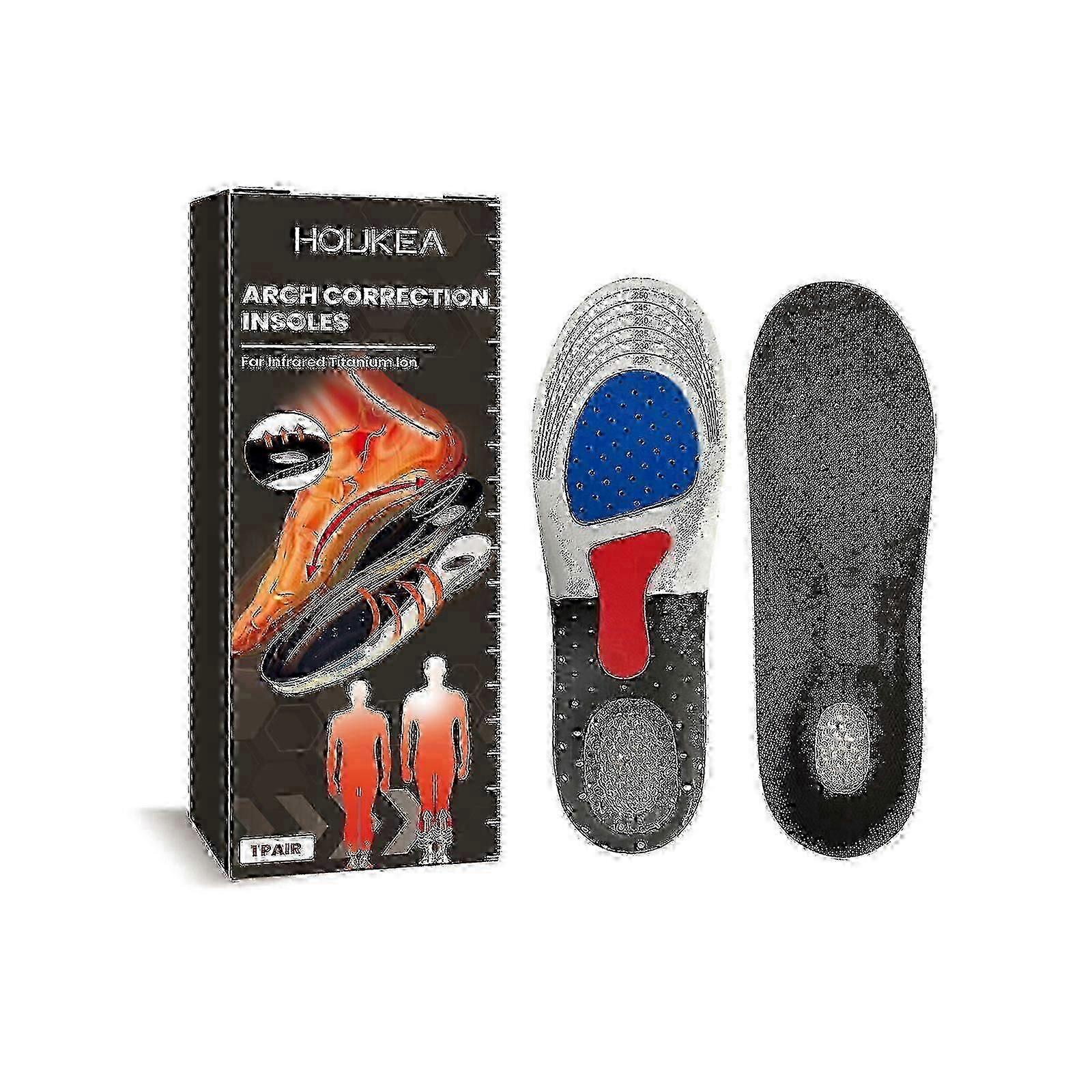 Corrective Foot Insoles, Arch Support Insole Non-Slip And Wear Resistant Foot Posture Correction Insole