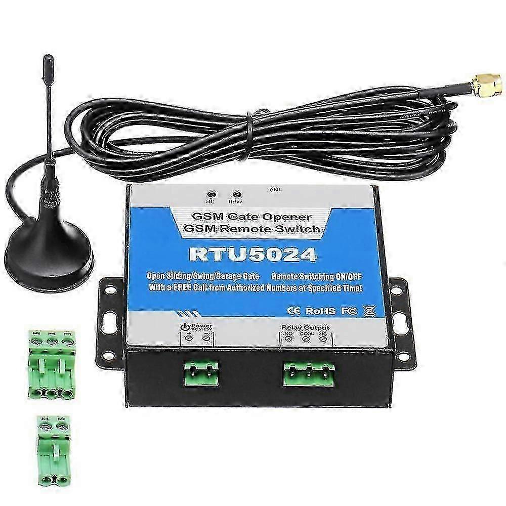 Gsm Door Gate Opener Remote On/off Switch Free Call Sms Command