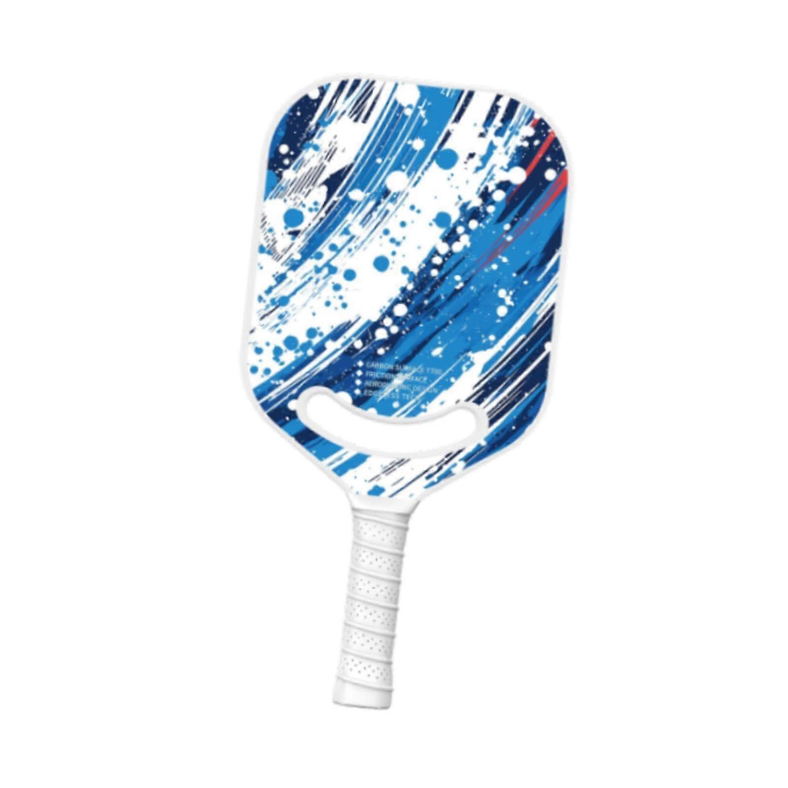 Pickleball Paddle Carbon Fiber With PP Honeycomb Core Professional Anti Slip Grip Surface For Kids Adults Beginners