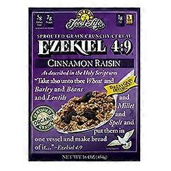 Food For Life Ezekiel Sprouted Δημητριακά Ολικής Άλεσης Κανέλα &; Σταφίδα 454g