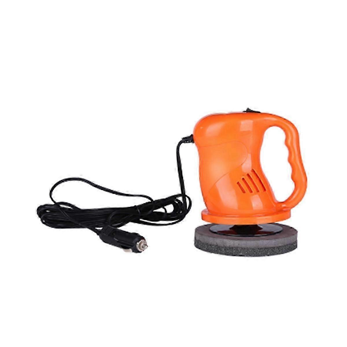 Car Polishing Waxing Machine Car Orange Mini Electric Polisher Rechargeable Scratch Repair Tool for