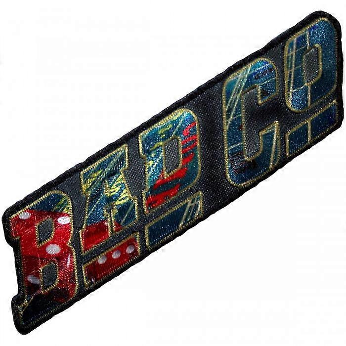 Bad Company Logo Dice Iron On Patch