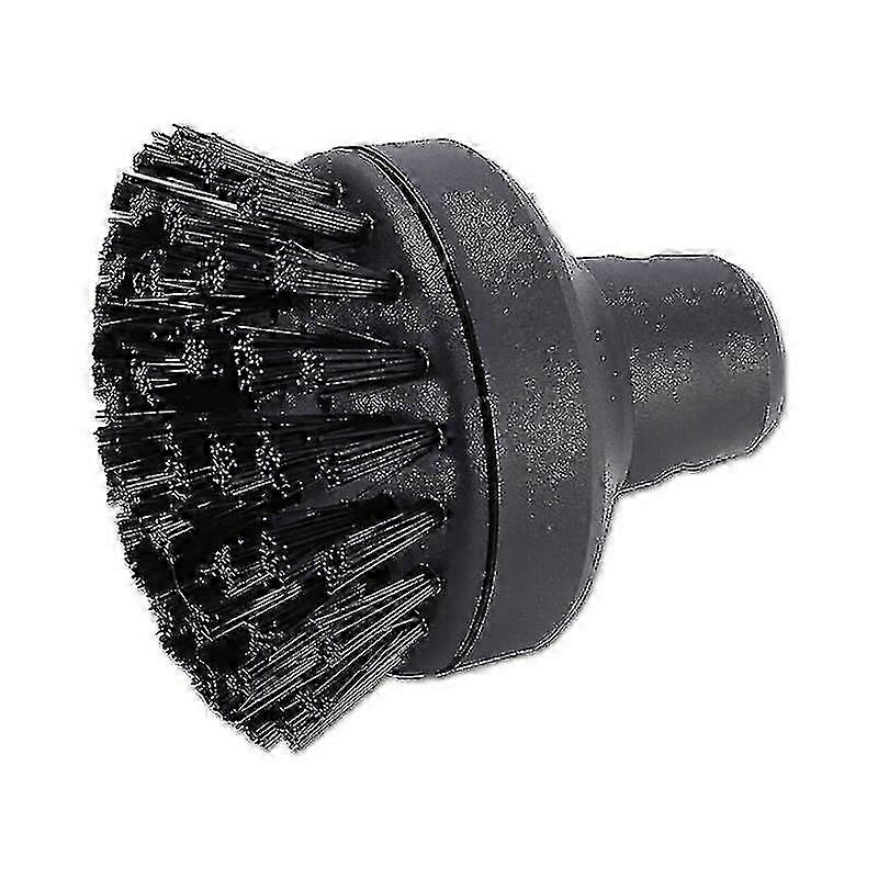 適切なスチームクリーナー交換用スペアパーツ用の1pcsビッグラウンドブラシクリーニングブラシ