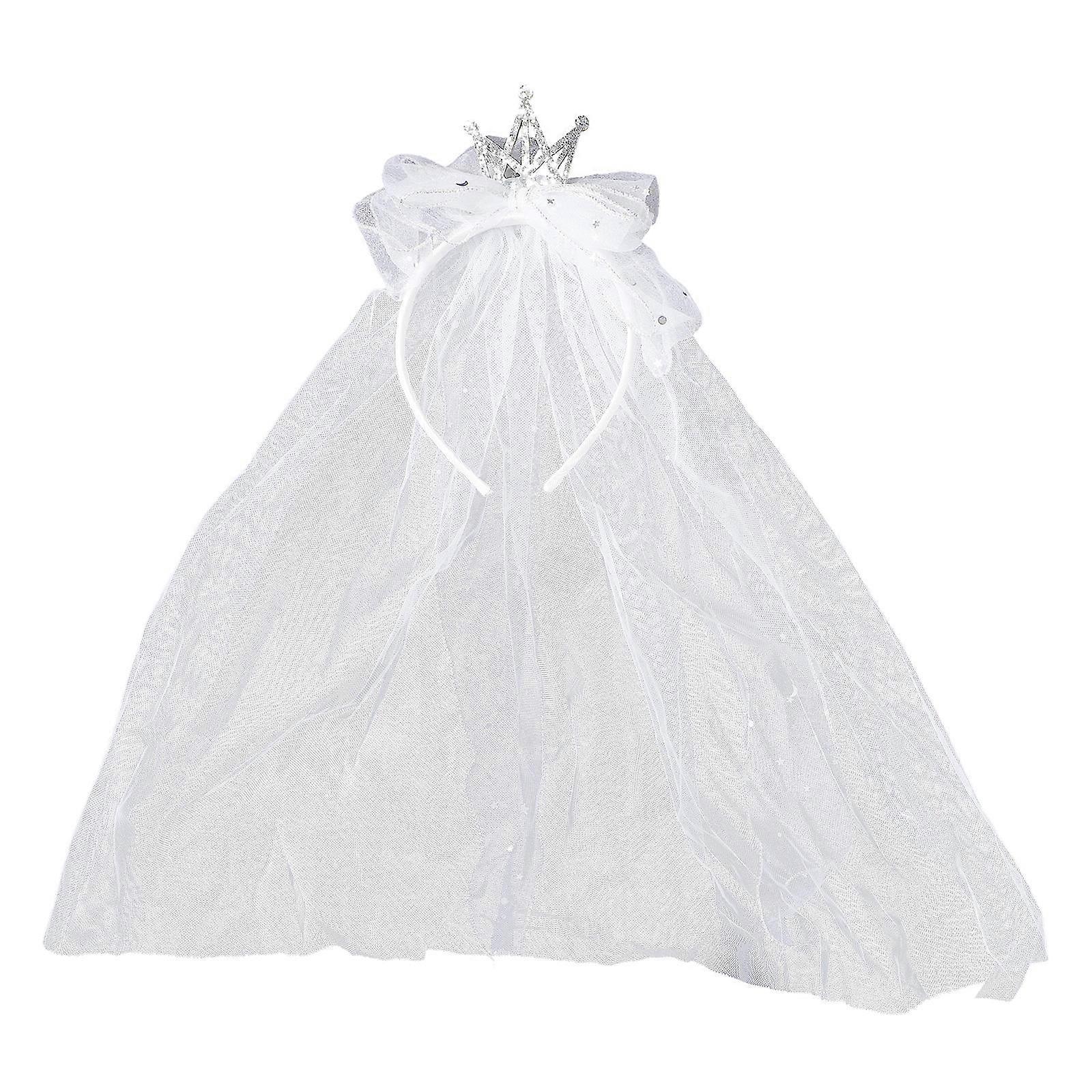 Ribbon Crown Hairband for Girls, Combining Comfort with Festive Style