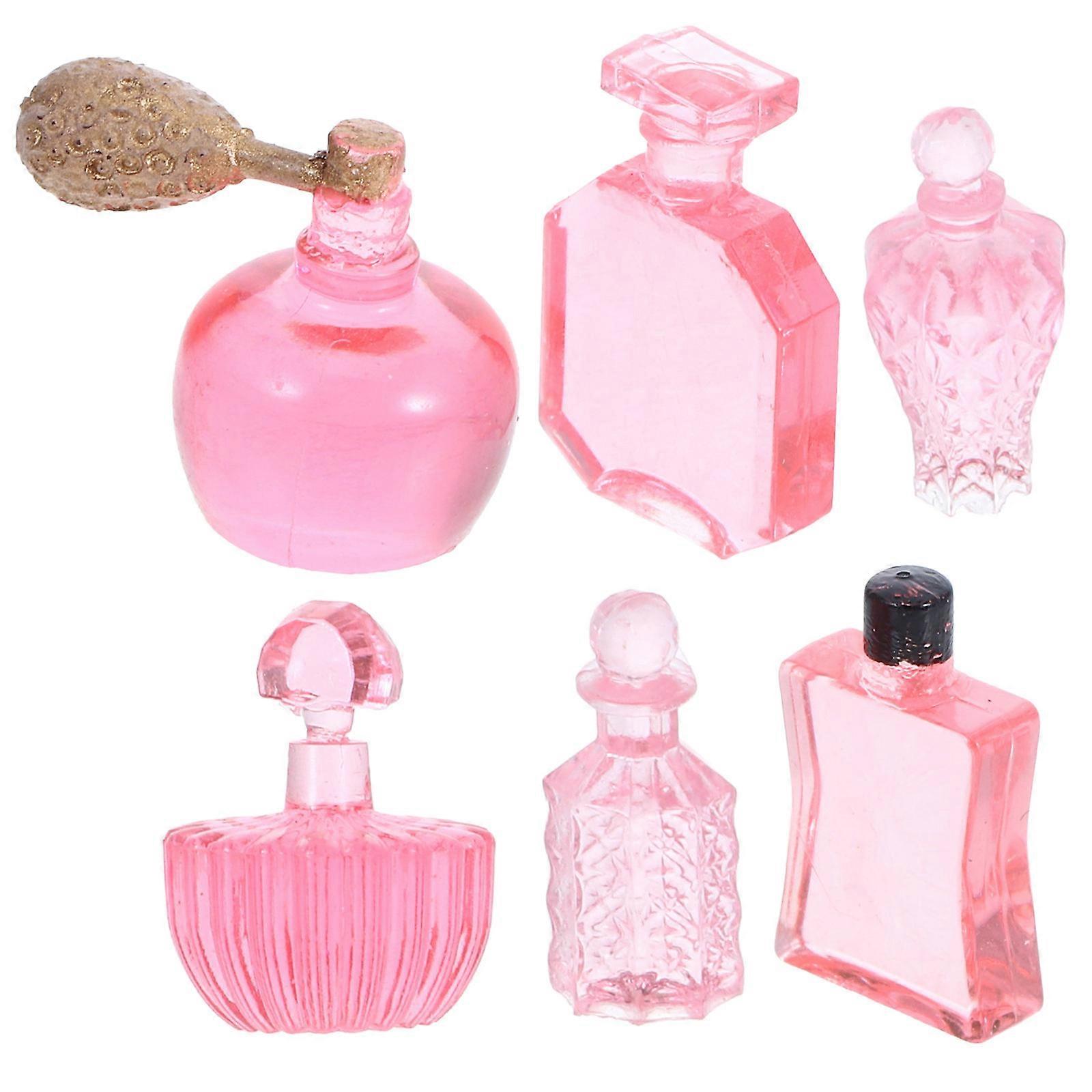 Scene Decor Items, Precise Resin Perfume Bottles for Authentic Dollhouse Design