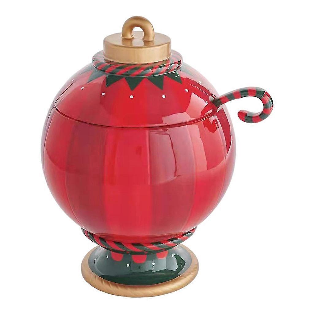 Christmas Snacks Jar for Cookie Candy Storage Container for Kitchen Pantry