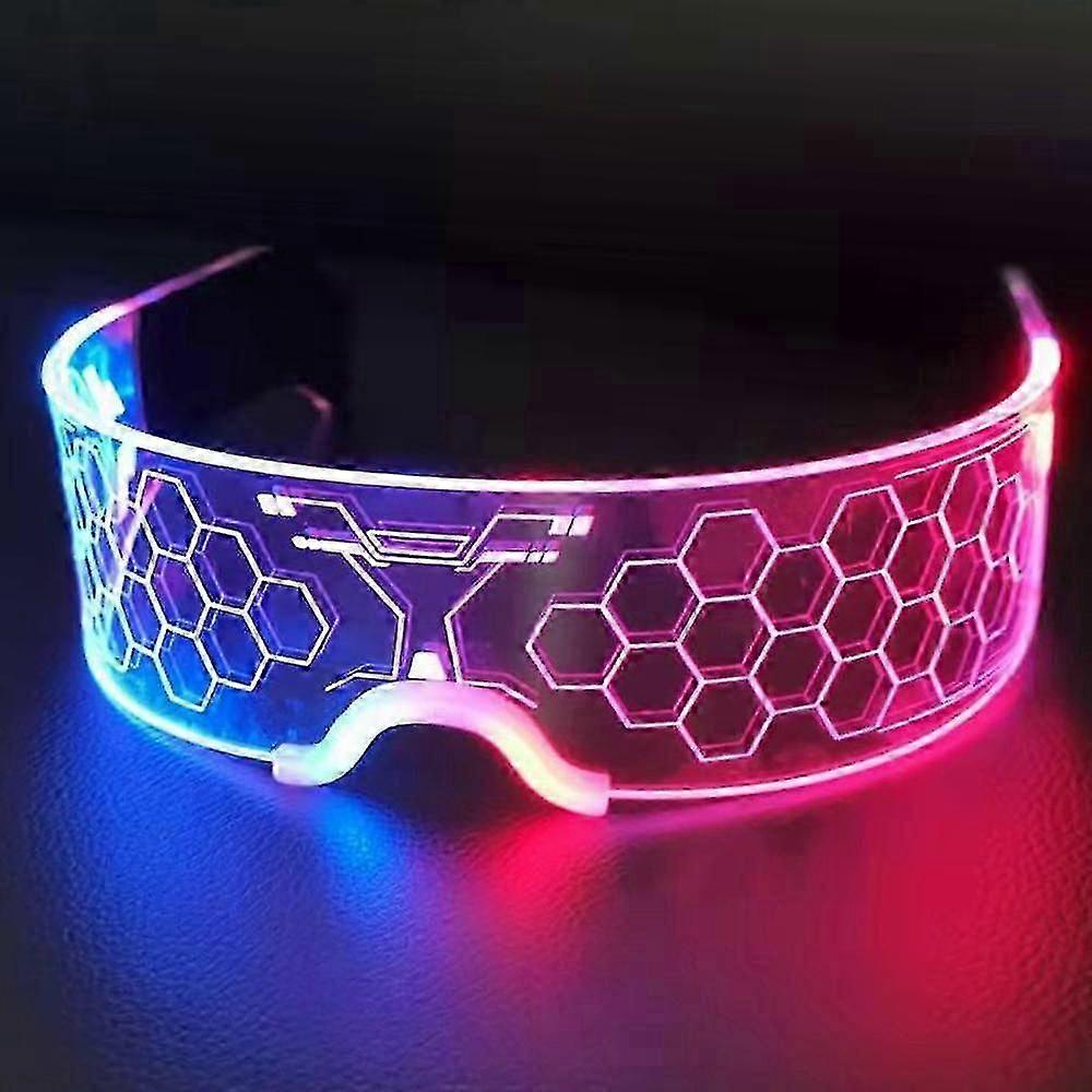 Led Glasses Light Up Glasses Led Visor Glasses,luminous Glasses