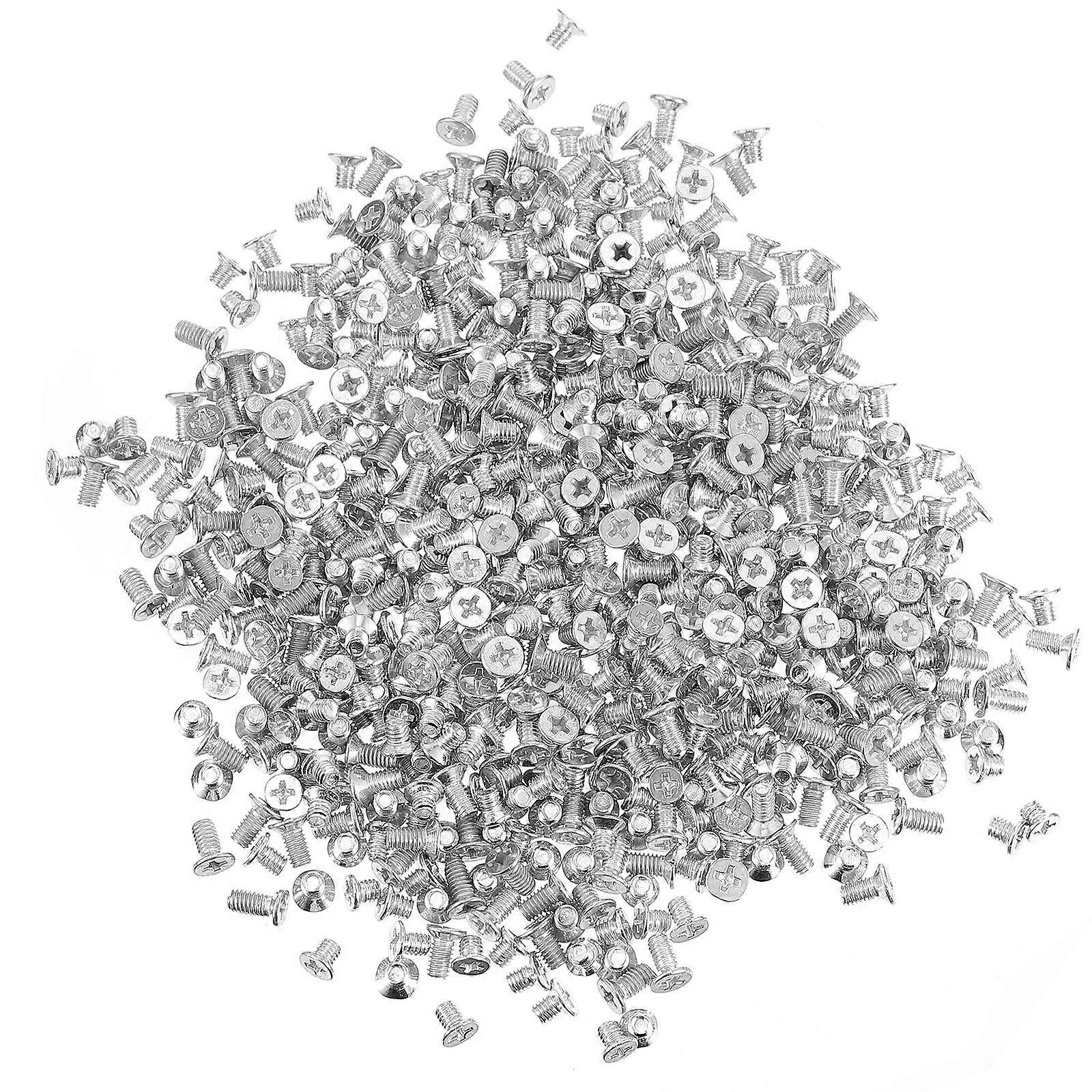 600pcs Milled Slot Replacement Screws for Wall Plates, Outlet Covers & Devices – Durable, Easy Installation Accessory