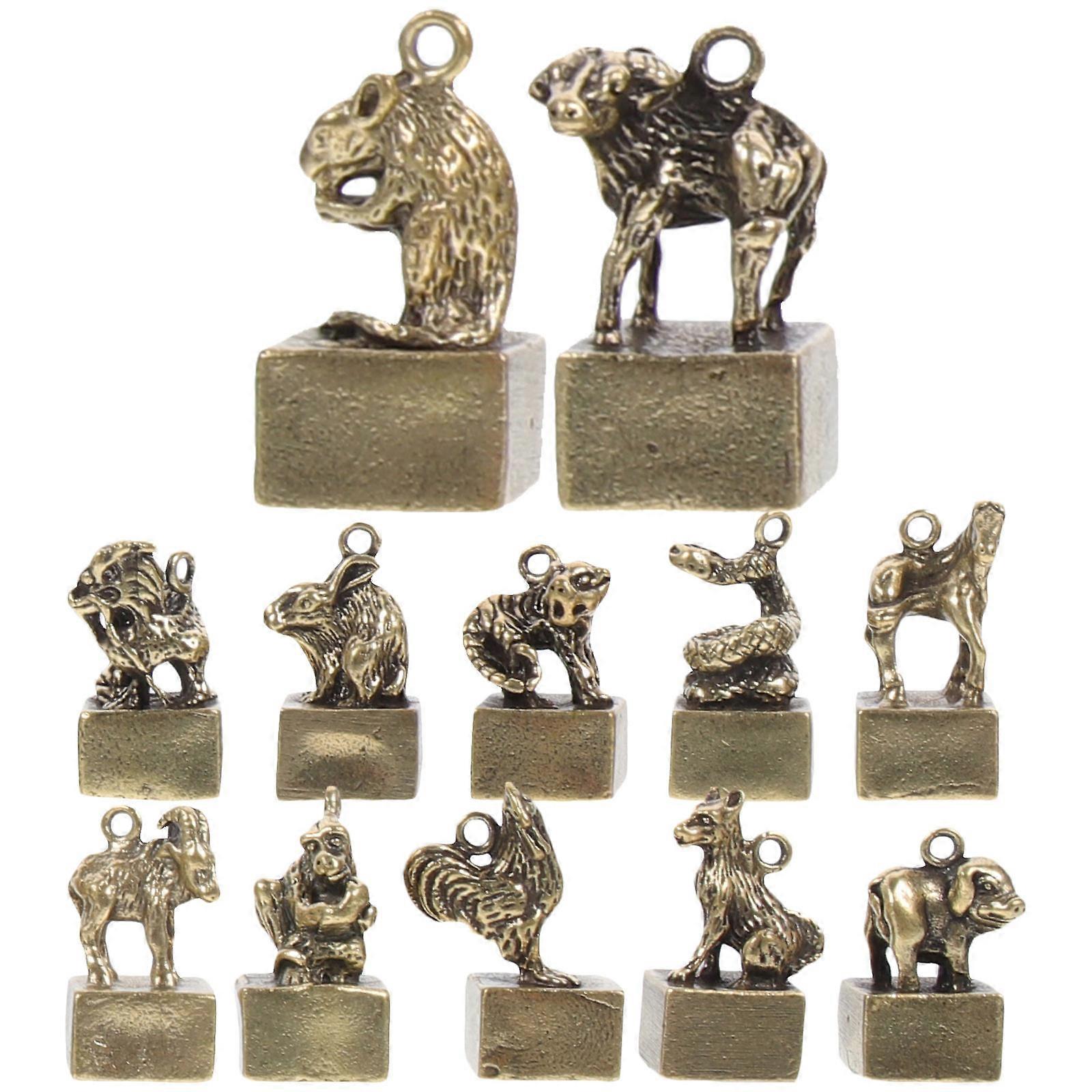 Zodiac Brass Decor Items, Multi-Purpose Use Options, Thoughtful Present for Loved Ones